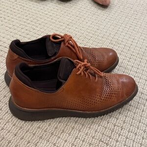 Cole Haan Men's Brown Leather Shoes 11.5